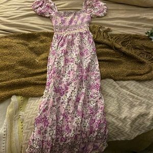 Boho flowy bohemian dress